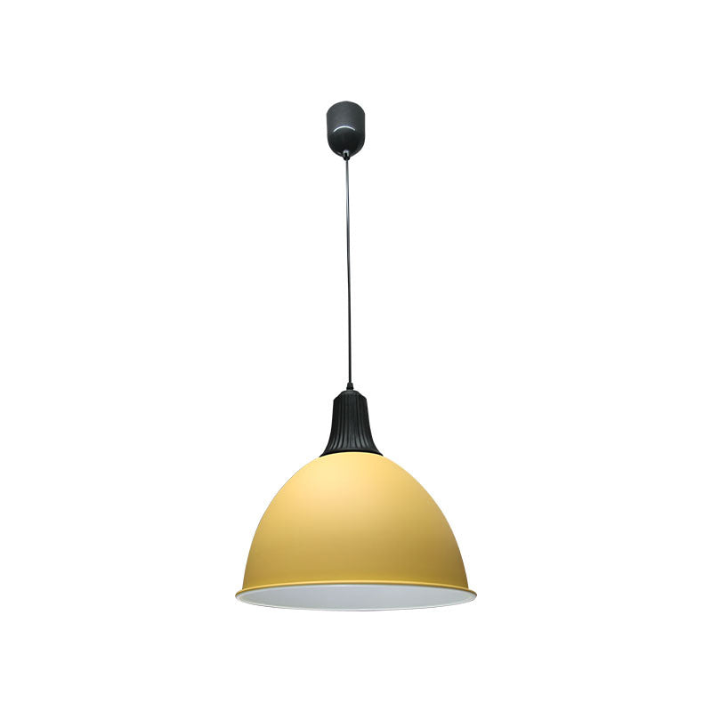 Contemporary Style Dome Pendant Light Kit Metal Dinning Room Hanging Pendant Lamp