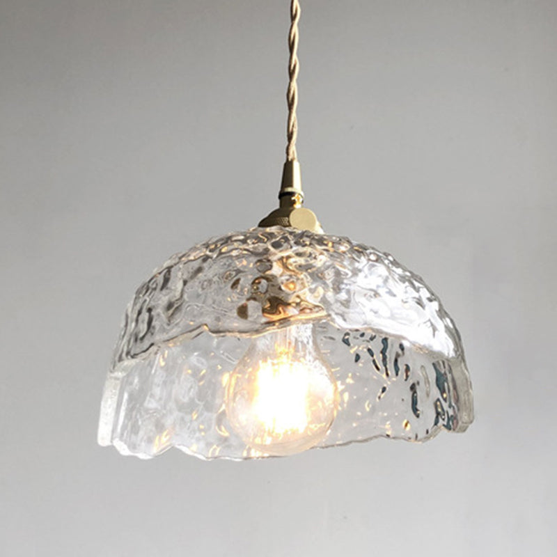 Schüsselglas hängende Leuchte zeitgenössischer Stil Hanges Anhänger Licht für Schlafzimmer