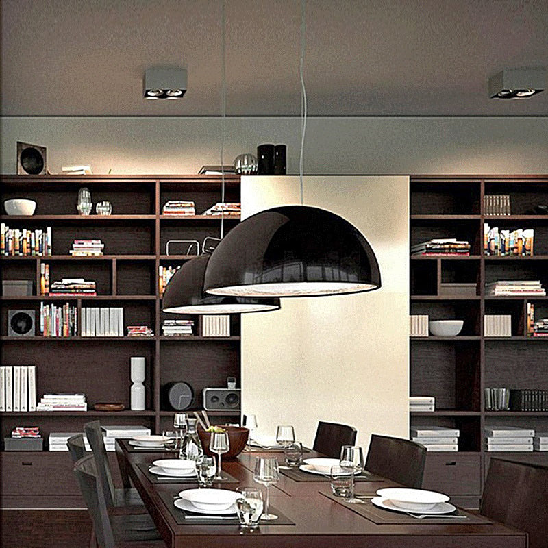Flower Relief Design Bowl Shade Pendante Lamp Nordic Simplicité Style Sanging Éclairage pour salle à manger