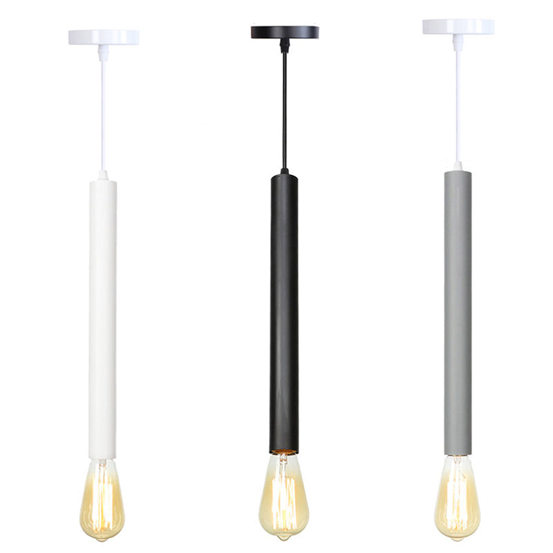 Lámpara de mini lámpara colgante de 15 "altura Simplicidad de tiras largas de 1 luces de 1 luces de iluminación