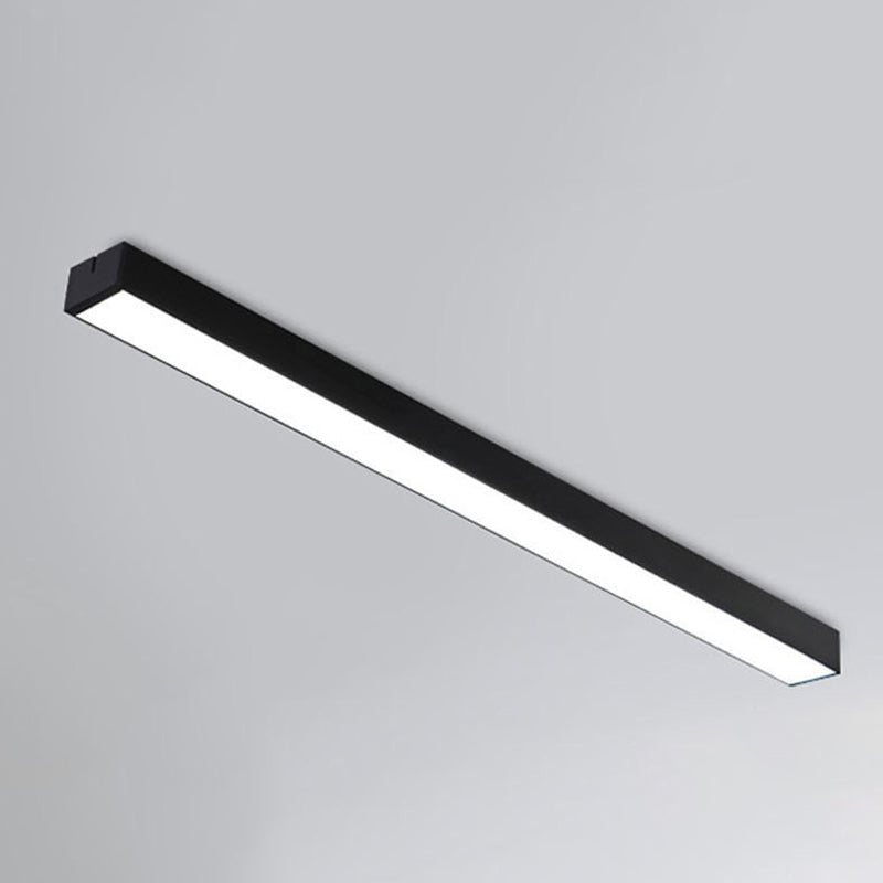 Moderne Reactangle -Anhänger -Beleuchtung Acryl 1 Licht Deckenlampe