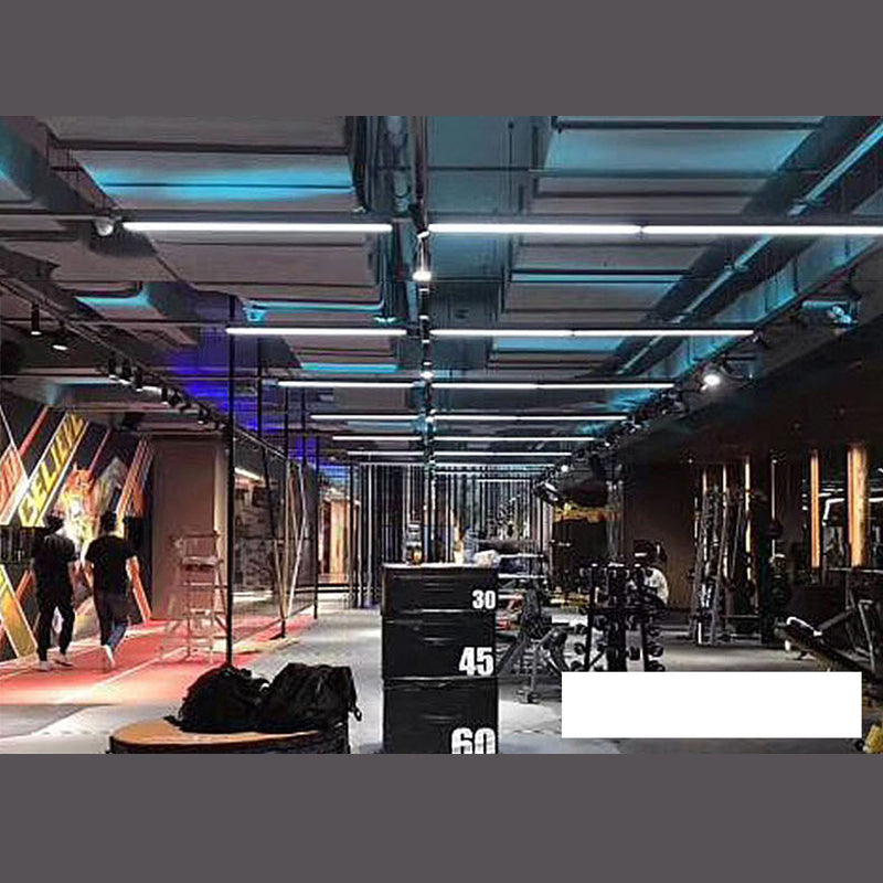 Moderne Reactangle -Anhänger -Beleuchtung Acryl 1 Licht Deckenlampe