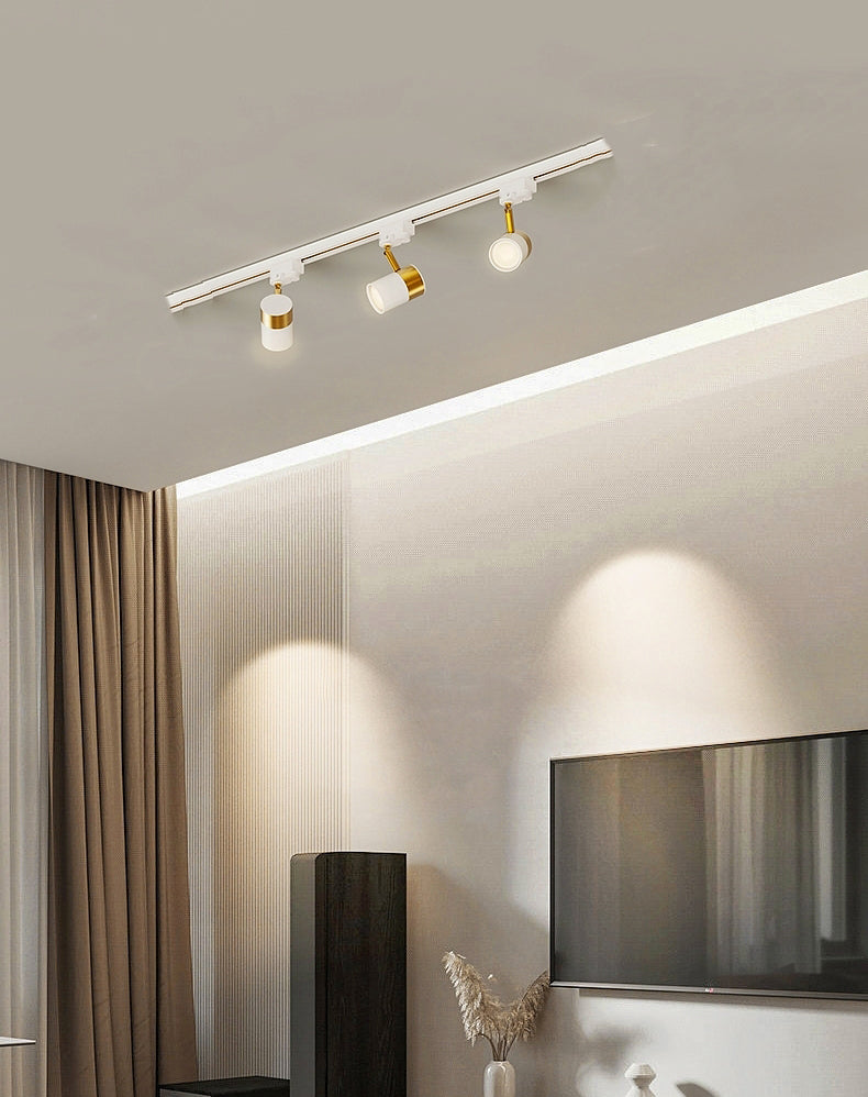 Moderne LED Beleuchtung minimalistisch Stil Oberfläche montiert und justierbar Solid Wood Downlight für Living Room Home ohne Hauptlicht