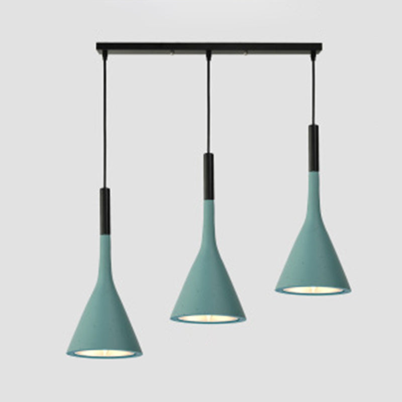 Hars taps toelopend hangende licht Noordse moderne stijl 1 lichte eettafel plafond hanglamp