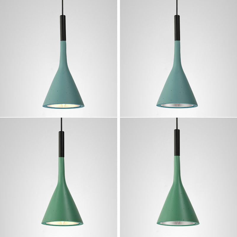 Hars taps toelopend hangende licht Noordse moderne stijl 1 lichte eettafel plafond hanglamp