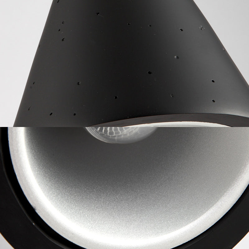 Hars taps toelopend hangende licht Noordse moderne stijl 1 lichte eettafel plafond hanglamp