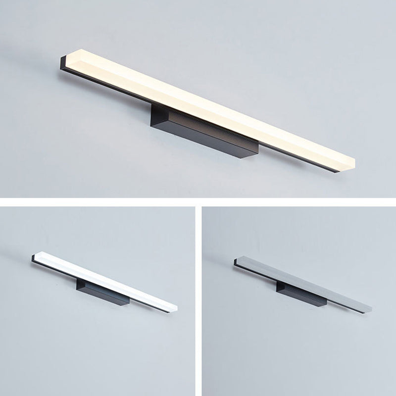 Zwarte rechthoek Wand SCONCE LICHTING Hedendaagse stijl LED metalen wandlicht SCONCE