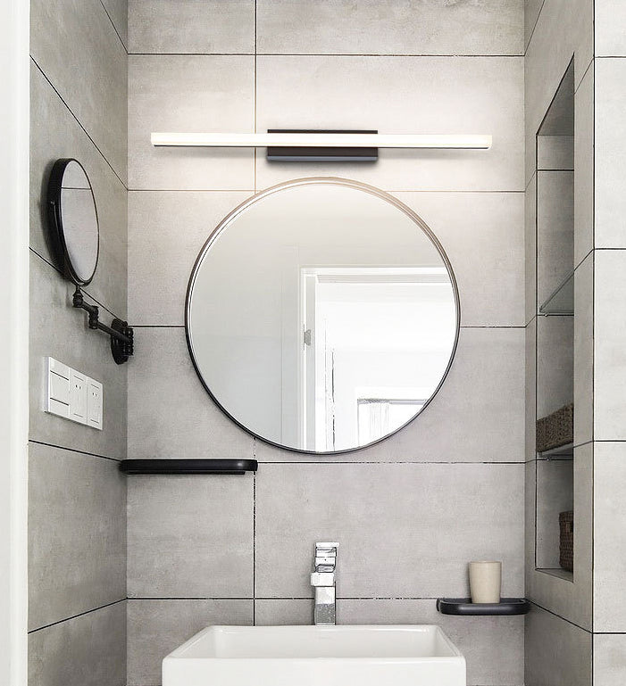 Zwarte rechthoek Wand SCONCE LICHTING Hedendaagse stijl LED metalen wandlicht SCONCE