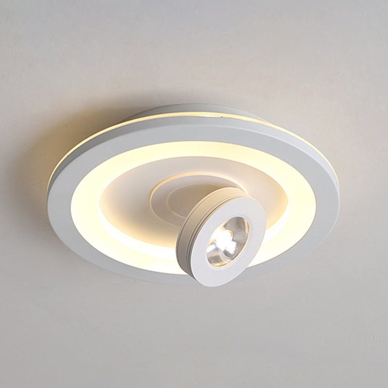 Modern Flush Mount Light Ceiling Track Lighting 1-Light LED Flush Mount Corridor Light Restaurant Light