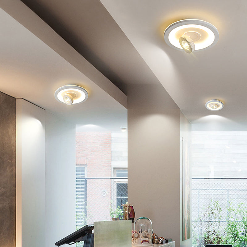 Modern Flush Mount Light Ceiling Track Lighting 1-Light LED Flush Mount Corridor Light Restaurant Light