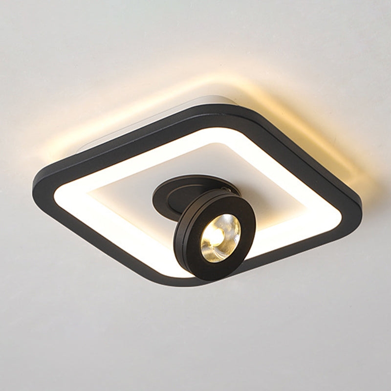 Modern Flush Mount Light Ceiling Track Lighting 1-Light LED Flush Mount Corridor Light Restaurant Light