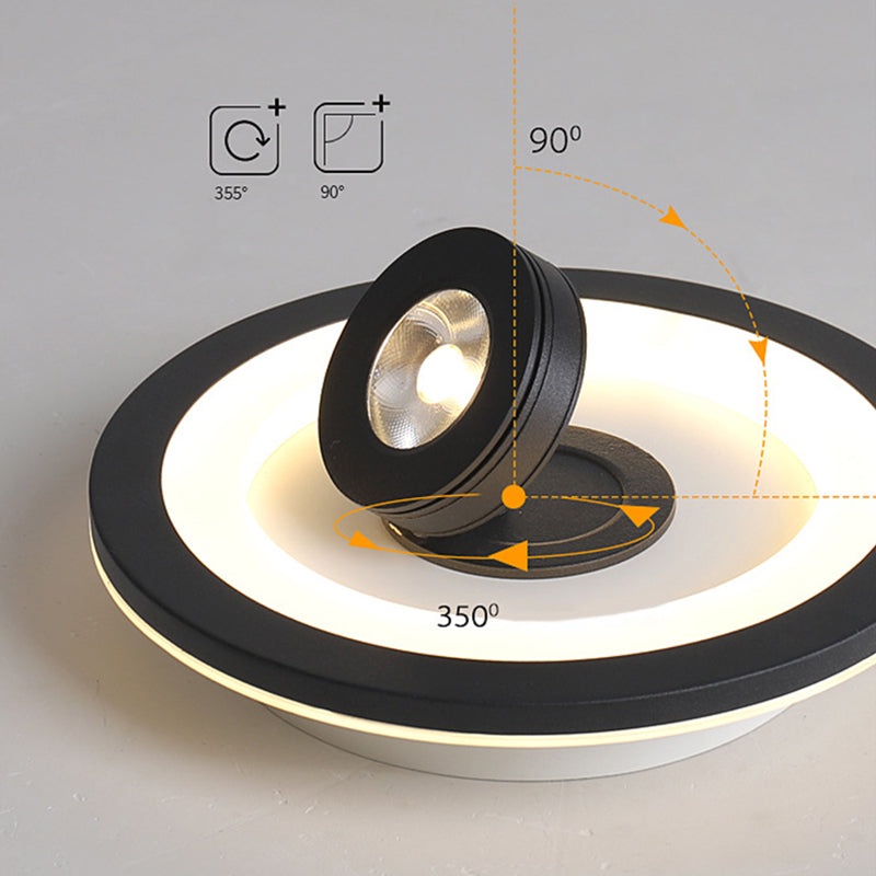 Modern Flush Mount Light Ceiling Track Lighting 1-Light LED Flush Mount Corridor Light Restaurant Light