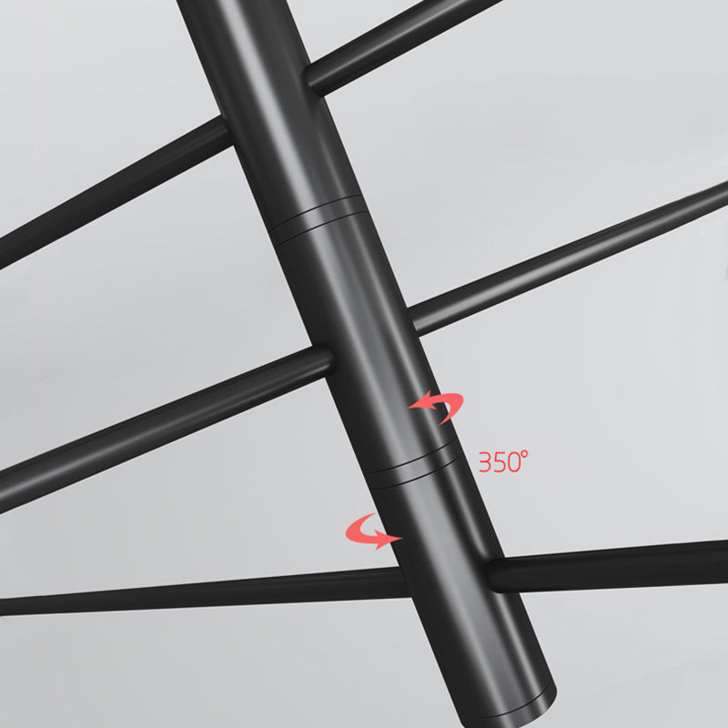 Burbujas sala de estar lámpara lámpara de lámpara vidrio de techo de estilo moderno luz en negro