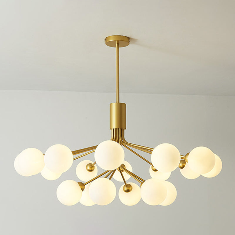 Minimalist Bubble Chandelier Pendant Light Glass Living Room Chandelier Light Fixture