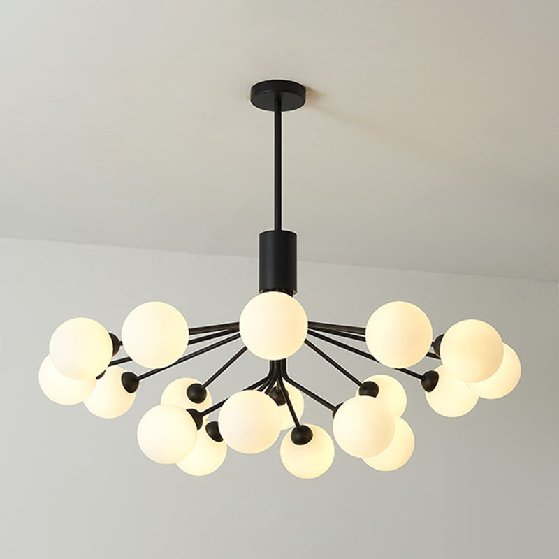 Minimalist Bubble Chandelier Pendant Light Glass Living Room Chandelier Light Fixture