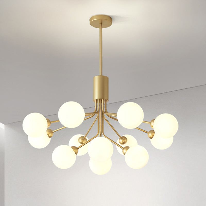 Minimalist Bubble Chandelier Pendant Light Glass Living Room Chandelier Light Fixture