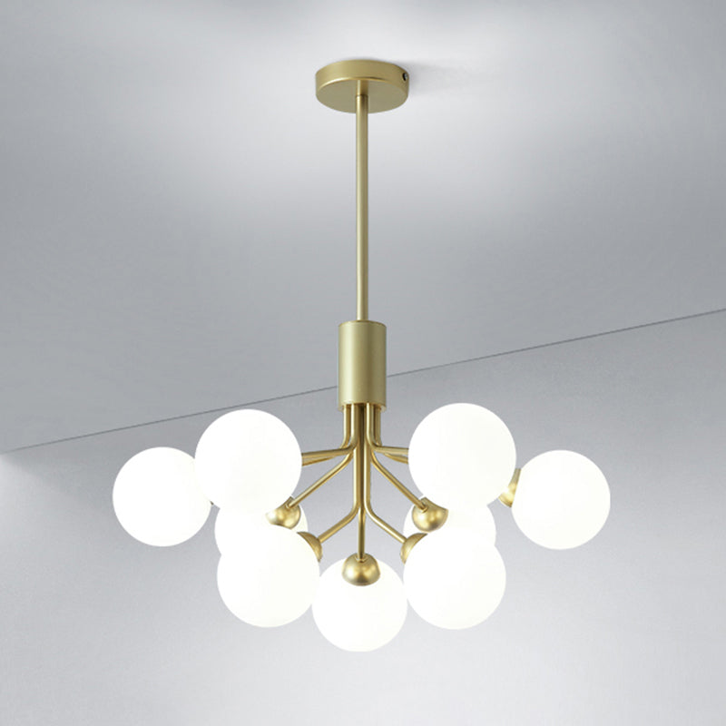 Minimalist Bubble Chandelier Pendant Light Glass Living Room Chandelier Light Fixture