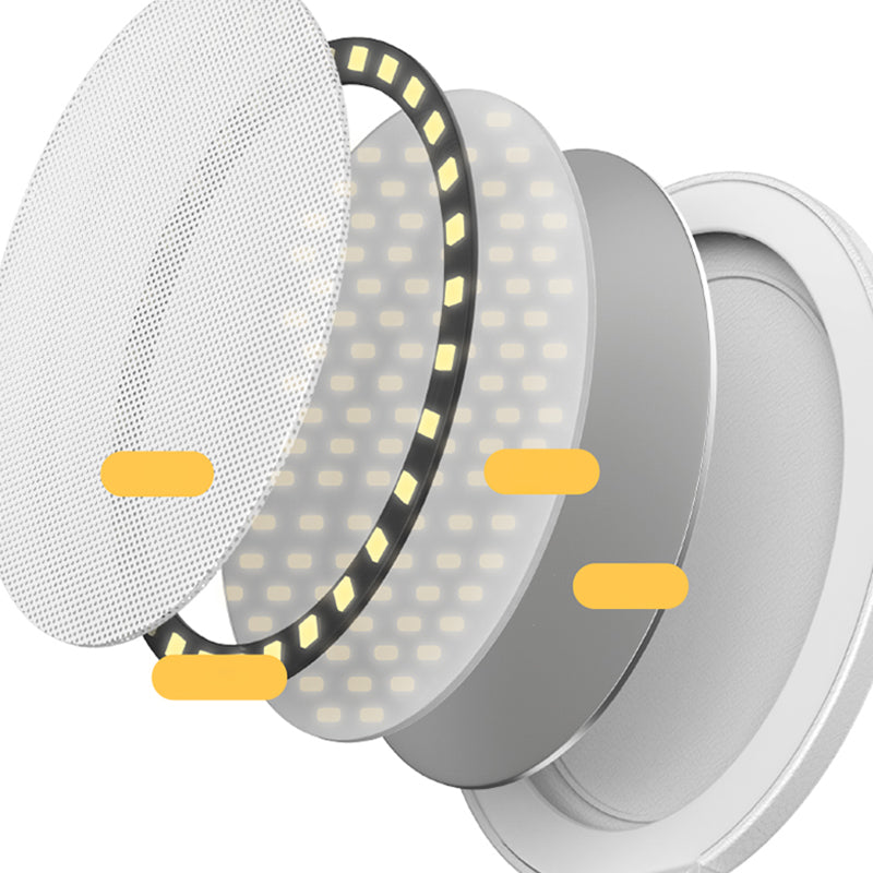 Light da tavolo da tavolo moderno con porto di plastica in porta USB Luce da tavolo