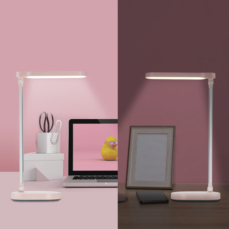 Modern Table Lamp With Usb Port Plastic Table Light