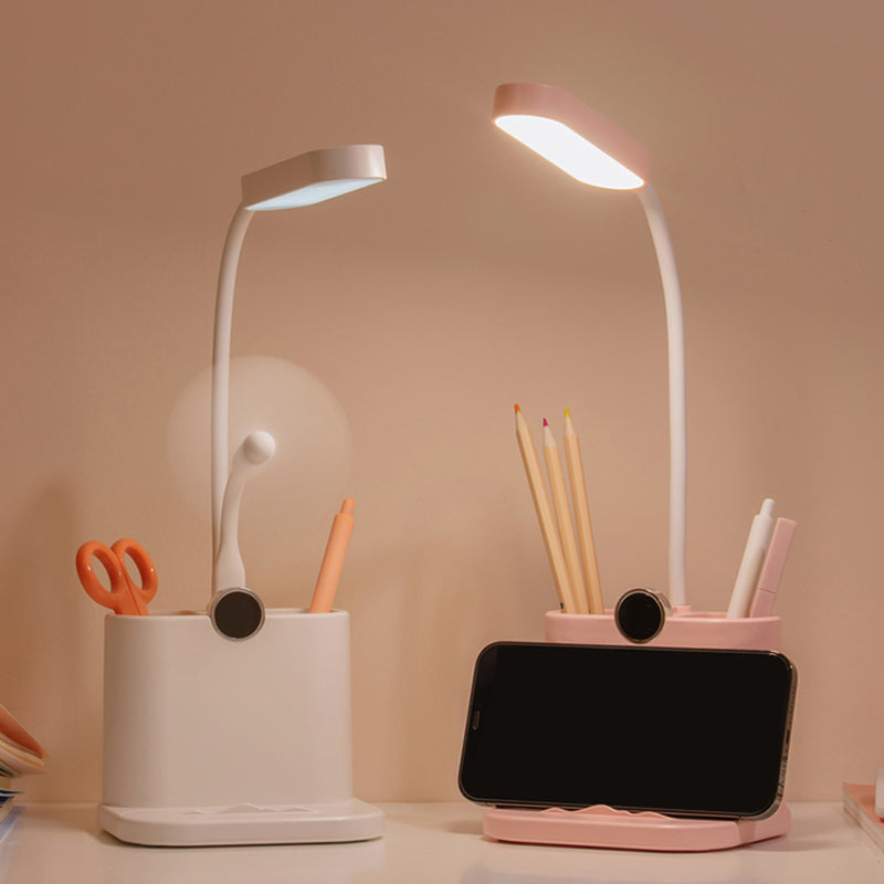 Modern Table Light Table Light With Usb Port Plastic 1 Light Table Lamp