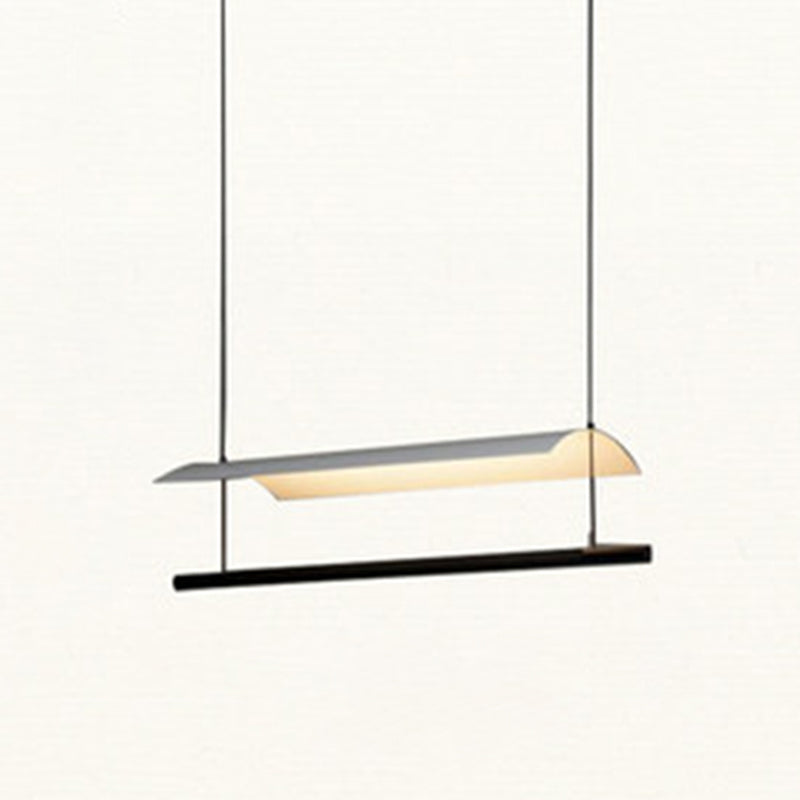 Paper Island Chandelier Lights Simplicity Metallic Chandelier Lighting Fixtures for Dining Table