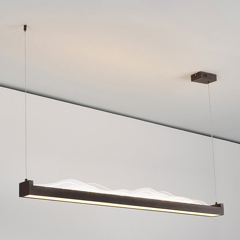 Ring Over Island Lighting Acrilic MODERS SIMPLICITY Isola Luci dell'isola per il ristorante