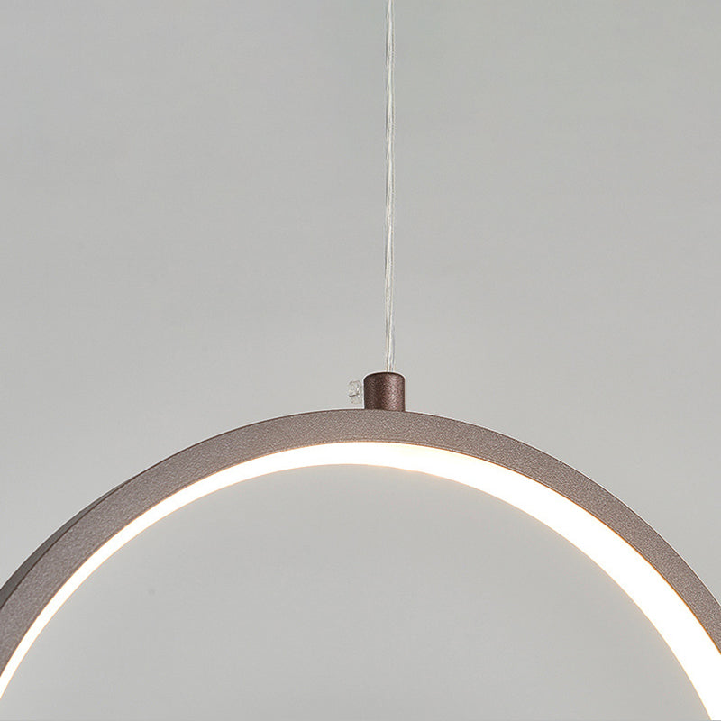 Ring Over Island Lighting Acrilic MODERS SIMPLICITY Isola Luci dell'isola per il ristorante