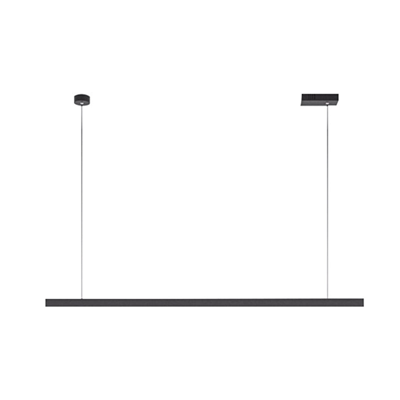 Linear Isola Lighting Acrilic Contemporary Simplicity Fishings a sospensione per il ristorante