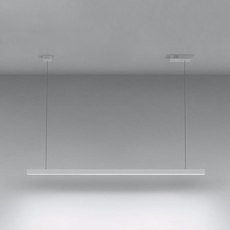 Linear Isola Lighting Acrilic Contemporary Simplicity Fishings a sospensione per il ristorante