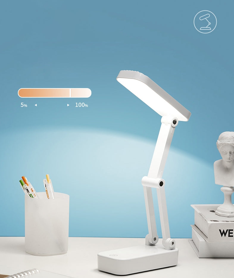 Modern Dimmable LED Table Lamp Plastic Table Light