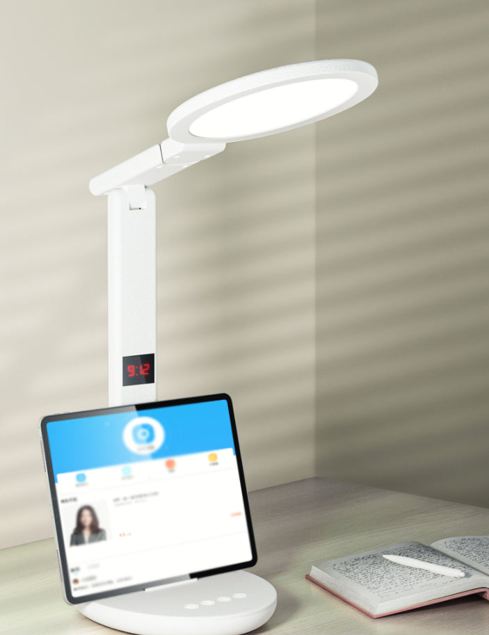 Light da tavolo da tavolo moderno con porto di plastica in porta USB Luce da tavolo