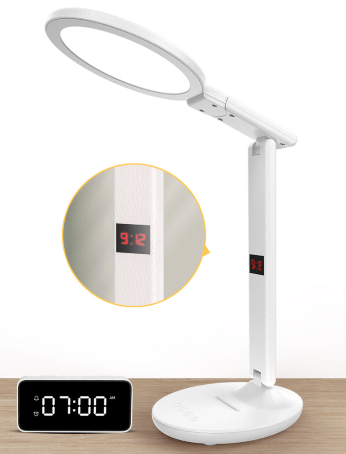 Light da tavolo da tavolo moderno con porto di plastica in porta USB Luce da tavolo