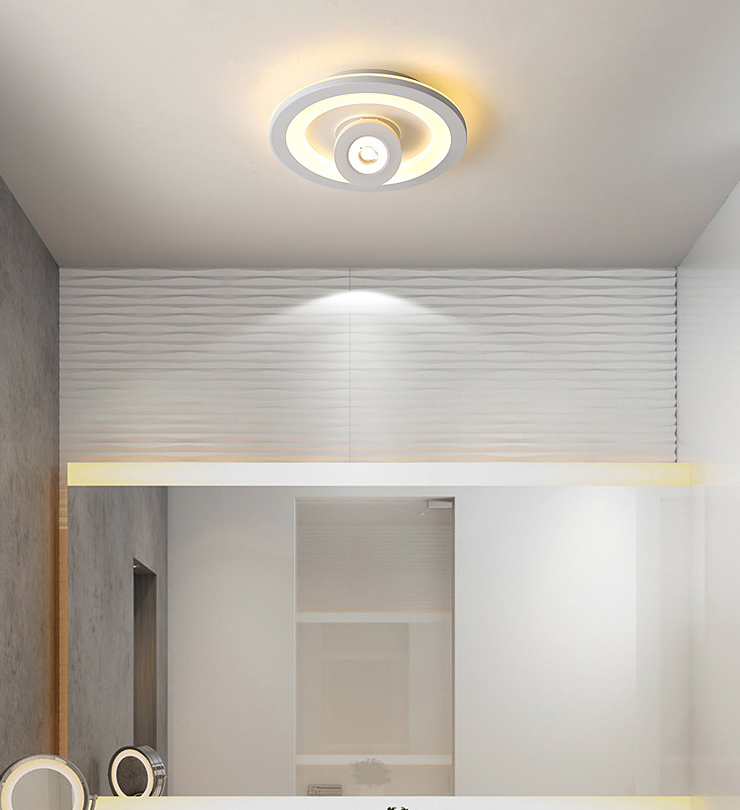 Modern Flush Mount Light Ceiling Track Lighting 1-Light LED Flush Mount Corridor Light Restaurant Light