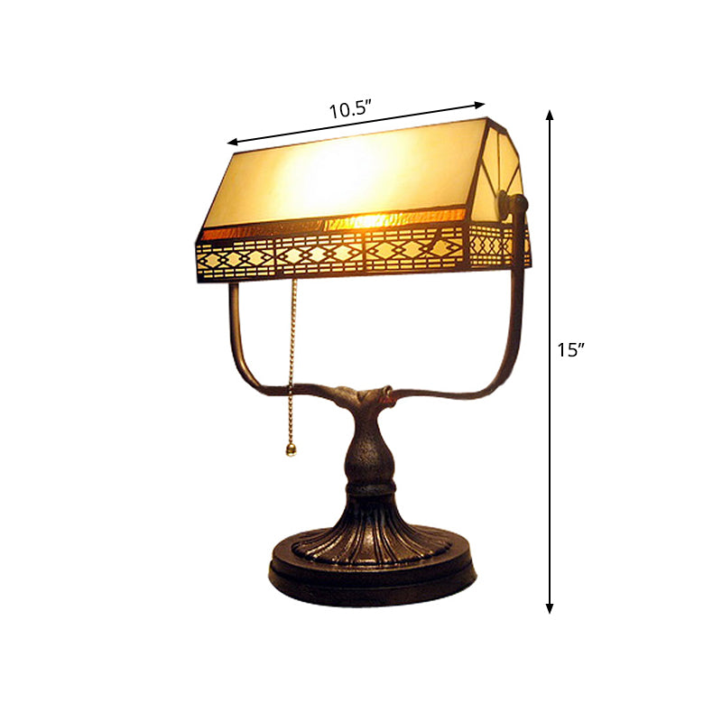 Lampada da comodino geometrica Lampada da comodino in ottone antico a luce singola barocca per comodino
