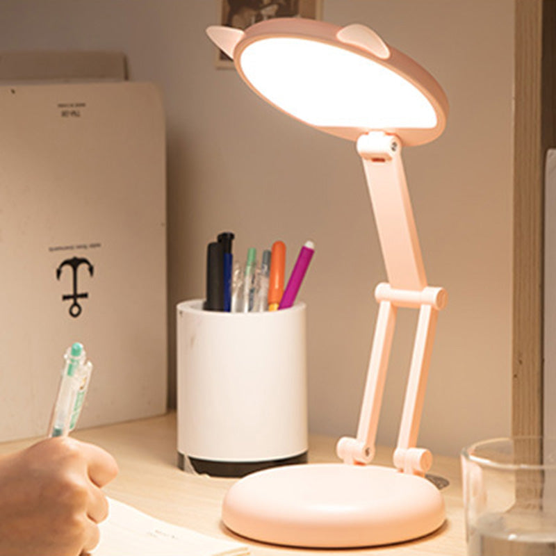 Modern Table Lamp With Usb Port Plastic Table Light