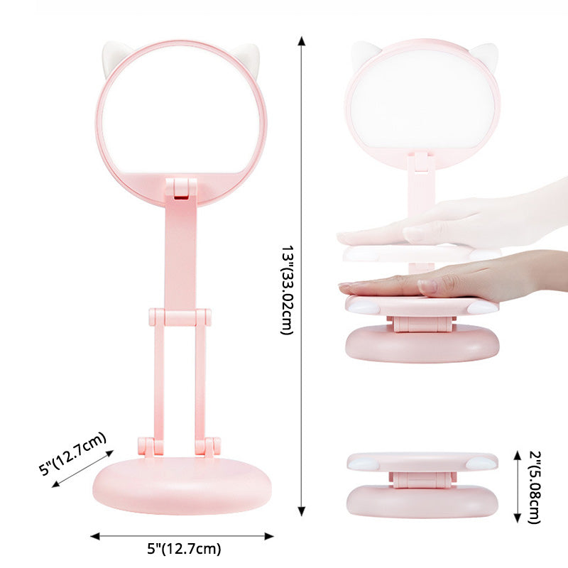 Modern Table Lamp With Usb Port Plastic Table Light