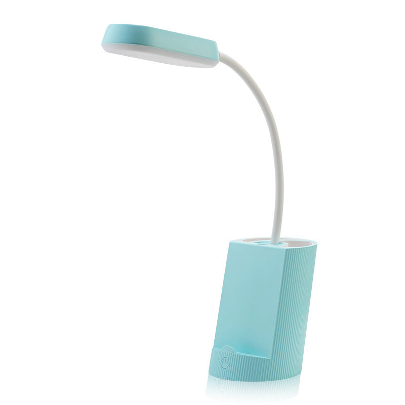 Lampe de table légère de table moderne avec port USB Plastique 1 lampe de table légère