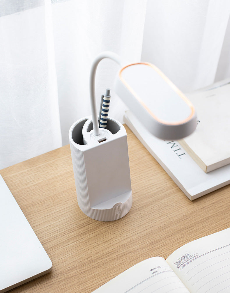 Lampe de table légère de table moderne avec port USB Plastique 1 lampe de table légère