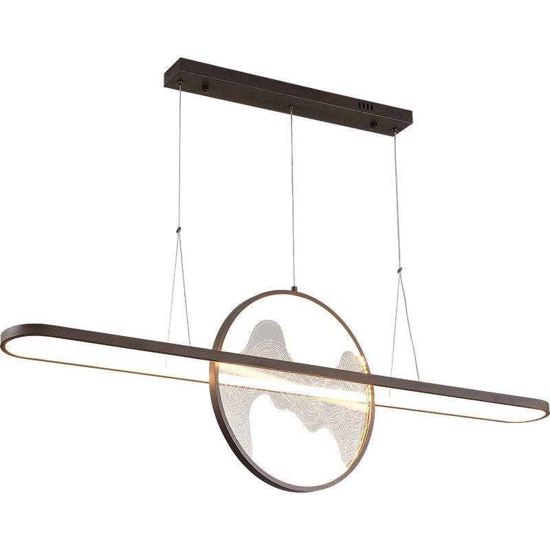 Ring Over Island Lighting Acrilic MODERS SIMPLICITY Isola Luci dell'isola per il ristorante