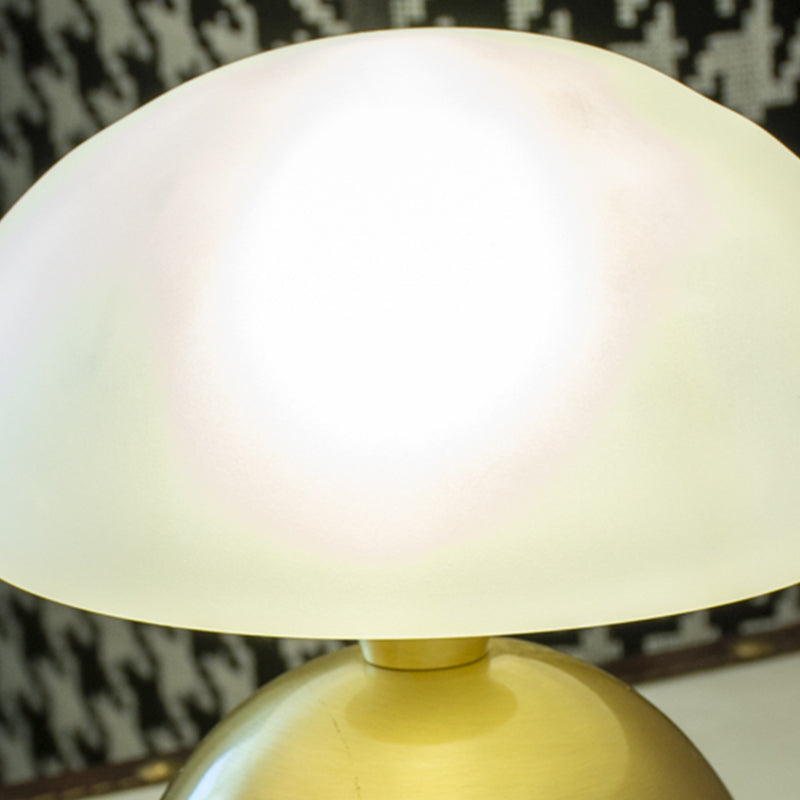 Lámpara de mesa de globo moderna 1 luz de mesa de luz