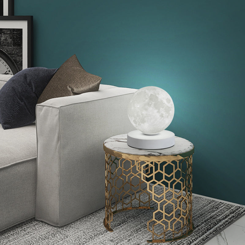 1-Licht-Globus-Tischlampe Modernes Glas Tischlicht