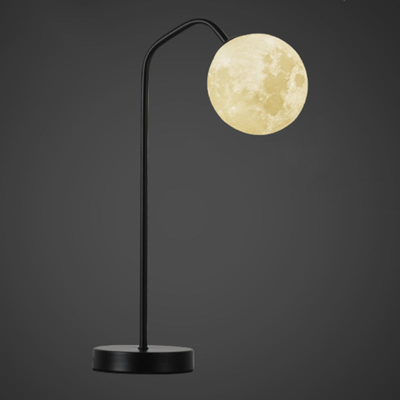 1-Licht-Globus-Tischlampe Modernes Glas Tischlicht