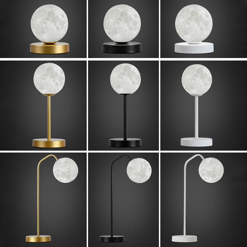1-Licht-Globus-Tischlampe Modernes Glas Tischlicht