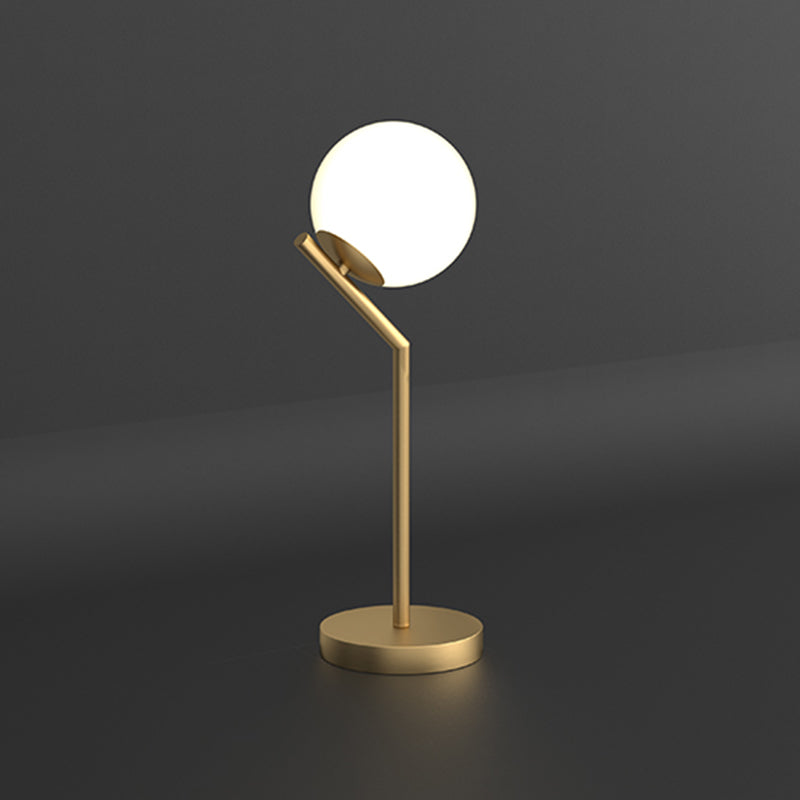 1-Licht globaler Tischlampe Modernes Glas Tischlicht