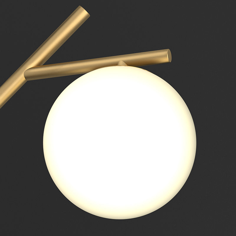 1-Licht globaler Tischlampe Modernes Glas Tischlicht