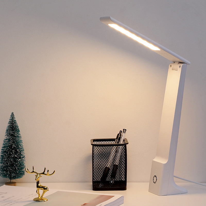 Modern Table Lamp With Usb Port Plastic Table Light