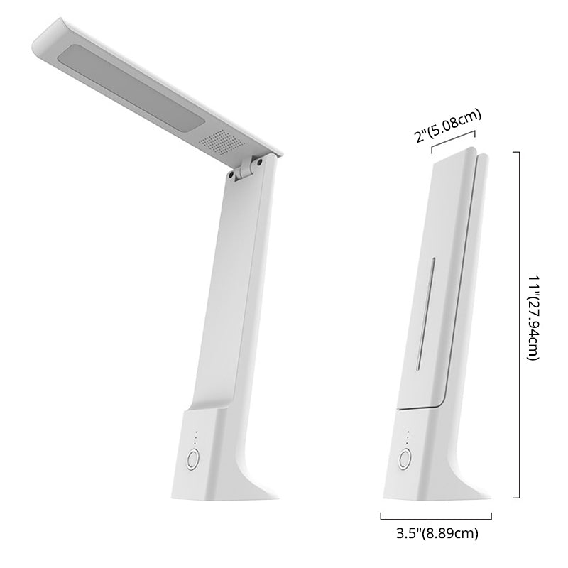 Modern Table Lamp With Usb Port Plastic Table Light
