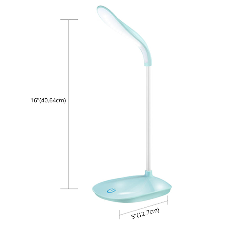 Einfachheit faltbare LED -Tischlampe Nordic Macaroon Sty