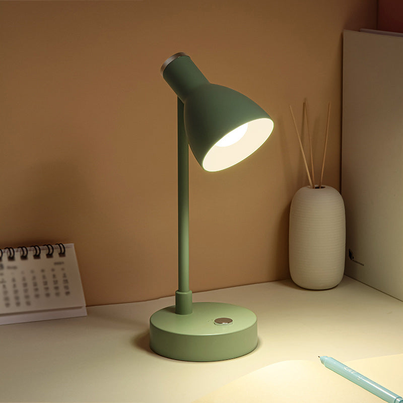 Lampada da tavolo per amaretto regolabile ad angolo 90 ° per la camera da letto