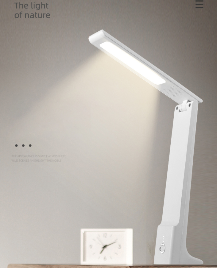 Modern Table Lamp With Usb Port Plastic Table Light